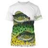 Maxcorners Crappie Fishing Customize Name 3D All Over Printed Shirts