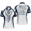 Max Corner Men golf polo shirts blue golf skull I hate golf nice shot I love golf custom white golf polo shirts