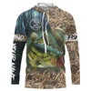 Maxcorners Customize Name Bass Fishing 3D Shirt
