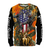 Max Corner Deer hunting Orange camo Custom Name 3D All over print shirts Gift For Hunter