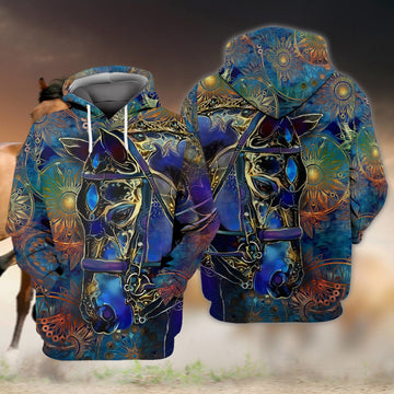 Maxcorners Horse Art 3D Full Print Tad MT1