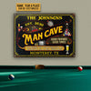 Maxcorners Personalized Man Cave If Some Thing Here Offends All Printed 3D Classic Metal Sign