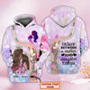 Maxcorners Mother's Day The Love Between A Mother And Daughter Is Forever Personalized Name 3D Over Printed Hoodie