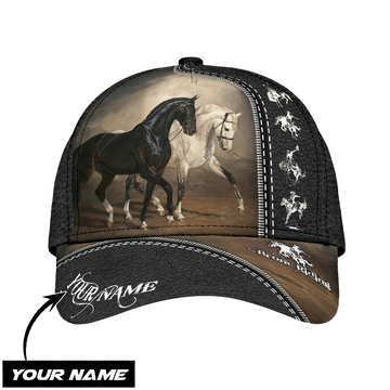 Maxcorners Personalized Name Rodeo Horse Classic Cap