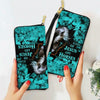 Maxcorners Jesus and Horse Printed Clutch Purse
