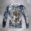 Maxcorners Personalized Native Wolf