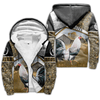 Maxcorners Rooster In Field Unisex Deluxe Hoodie