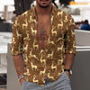Maxcorners Deer Casual Shirt Multicolor