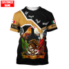 Maxcorners Rooster Confrontation Unisex Deluxe Hoodie