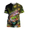 Maxcorners Custom Name Northern Pike Fishing On Skin