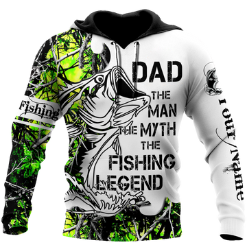 Maxcorners Custom Name Dad Bass Fishing Tattoo