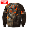 Maxcorners Custom Name Hunting 7 3D Design All Over Printed