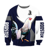 Maxcorners Rooster Sign Unisex Deluxe Hoodie
