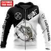 Maxcorners Personalized Name Bass Fishing Realtree 3D Shirt