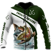 Maxcorners CustomName Trout Gone Fishing Shirts