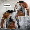 Maxcorners Personalized Silent Warrior Firefighter Shirt