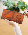 Maxcorners Horse Shape Personalized Clutch
