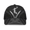 Maxcorners Basketball Player Sliver Black All Over Printed Cap