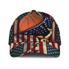 Maxcorners Basketball USA Flag Classic All Over Printed Cap