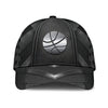 Maxcorners Basketball Sliver Black All Over Printed Cap