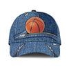 Maxcorners Basketball Blue All Over Printed Cap