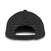 Maxcorners Basketball Sliver Black All Over Printed Cap