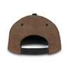 Maxcorners Tennis Brown USA Flag All Over Printed Cap