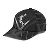 Maxcorners Basketball Player Sliver Black All Over Printed Cap