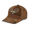 Maxcorners Tennis Brown All Over Printed Cap