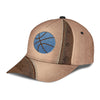 Maxcorners Basketball Light Brown All Over Printed Cap