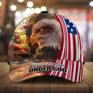 Maxcorners Patriotic American Eagle - Cap
