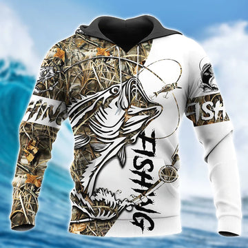 Maxcorners Bass Fishing 3D Shirt