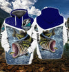 Maxcorners Fishing Unisex 3D Shirt