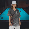 Maxcorners Personalized Billiards Paint Splash Hawaiian Shirt