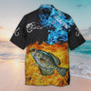 Maxcorners Unisex Crappie On Fire 3D All Over Printed Hawaiian Shirt