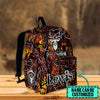 Maxcorners Deer Hunting Full Camo Name Personalized Backpack