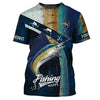 Maxcorners Marlin Fishing 3D Shirt