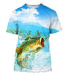 Maxcorners Bait Fishing Unisex 3D Shirt