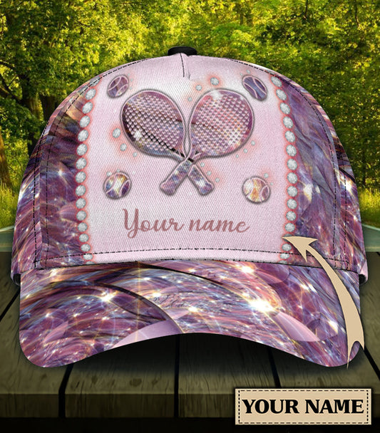 Maxcorners Tennis Light Purple Personalized All Over Printed Cap