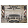 Maxcorners Welcome To Barber Shop Personalized Doormat