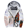 Maxcorners Rooster King Tribal Pattern All Over Printed Unisex Deluxe Hoodie