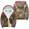 Maxcorners King Rooster 3D Over Printed Galaxy Unisex Deluxe Hoodie