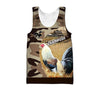 Maxcorners Champion Rooster All Over Printed Unisex Deluxe Hoodie