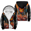 Maxcorners Rooster Beautiful All Over Printed Unisex Deluxe Hoodie