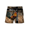 Maxcorners King Rooster In Field 3D Over Printed Unisex Deluxe Hoodie
