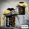 Maxcorners Personalized Firefighter And Compass 3D Shirt